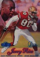 1998 Flair Showcase  #6 Jerry Rice Row 2 Football Card