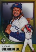 2023 Topps Transcendent Collection Transcendent Icons Chrome #66 Vladimir Guerrero Jr. Variation-Gold Baseball Card