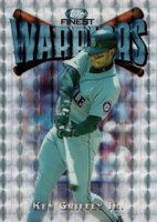 1997 Finest Embossed #139 Ken Griffey Jr. Refractor Baseball Card