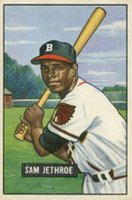 1951 Bowman #242 Sam Jethroe Baseball Card