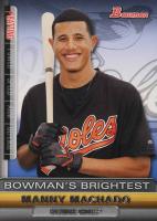 2011 Bowman Bowman's Brightest #BBR19 Manny Machado Baseball Card