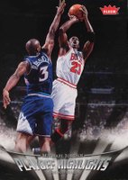 2007 Fleer Jordan Box Set-Playoff Highlights #PH10 Michael Jordan Basketball Card