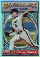 1993 Finest #137 Greg Swindell Refractor Baseball Card