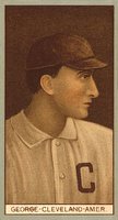 1912 Brown Backgrounds Broadleaf #65 Lefty George Baseball Card