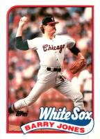 1989 Topps Tiffany #539 Barry Jones Baseball Card