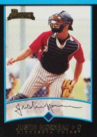2001 Bowman #361 Justin Morneau Baseball Card
