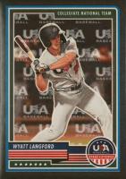 2023 Panini Stars & Stripes USA #73 Wyatt Langford Team Logo Baseball Card