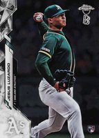 2020 Ben Baller Chrome #5 Jesus Luzardo Baseball Card