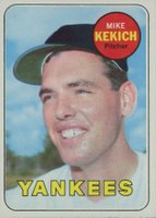 1969 Topps #262 Mike Kekich Baseball Card