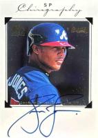 1998 SP Authentic Chirography #AJ Andruw Jones Baseball Card