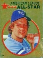 1982 Topps Stickers #133 George Brett Baseball Card