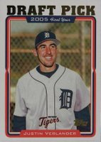 2016 Topps Berger's Best #BB-54 Justin Verlander Baseball Card