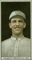 1912 Brown Backgrounds Broadleaf #40 Jake Daubert Correct spell Jake Baseball Card
