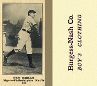 1916 Burgess-Nash Co. #125 Pat Moran Baseball Card