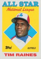 1988 Topps #403 Tim Raines Baseball Card