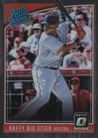 2018 Panini Donruss Optic #35 Rafael Devers Raffy Big Stick Baseball Card