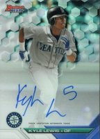 2016 Bowman's Best Best of 2016 Autograph #B16KL Kyle Lewis Baseball Card