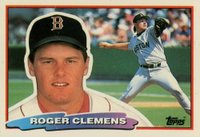 1988 Topps Big Baseball #118 Roger Clemens Baseball Card