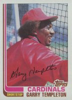 1982 Topps #288 Garry Templeton Baseball Card