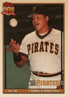 1991 Topps Tiffany #779 Carmelo Martinez Baseball Card