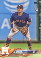 2018 Topps #341 J.D. Davis Baseball Card