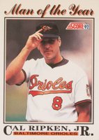 1992 Score #794 Cal Ripken Jr. Baseball Card