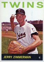 1964 Topps #369 Jerry Zimmerman Baseball Card