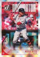 2018 Panini Donruss Dominator #D1 Mookie Betts Baseball Card
