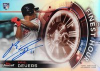 2018 Finest Finest Hour Autographs #RD Rafael Devers Baseball Card