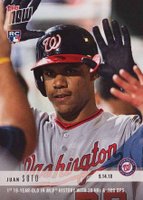 2018 Topps Now  #726 Juan Soto Baseball Card