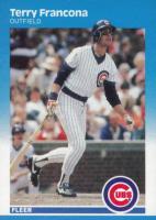 1987 Fleer #564 Terry Francona Baseball Card