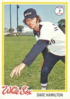 1978 Topps #288 Dave Hamilton Baseball Card