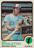 1973 Topps #232 Ken Singleton Baseball Card
