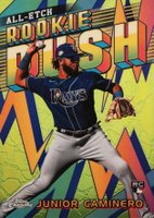 2024 Topps Chrome Chrome All Etch Rookie Rush #12 Junior Caminero Baseball Card