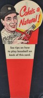 1952 Coca-Cola Playing Tips Test # Phil Rizzuto Pitching Baseball Card