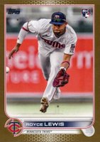 2022 Topps Update #US105 Royce Lewis Gold Baseball Card