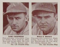 1941 Double Play #125/126 Chapman/Moses Baseball Card