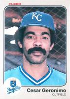 1983 Fleer #112 Cesar Geronimo Baseball Card