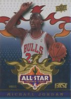 2008 Upper Deck NBA All-Star Game #AS-7 Michael Jordan Basketball Card