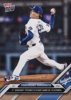 2024 Topps Now #167 Yoshinobu Yamamoto Baseball Card