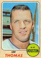 1968 Topps #438 Lee Thomas Baseball Card