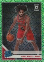 2019 Panini Donruss Optic #180 Coby White Choice-Dragon Basketball Card