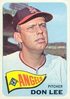 1965 Topps #595 Don Lee Baseball Card