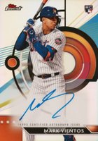 2023 Topps Finest Finest Autographs #MVI Mark Vientos Baseball Card