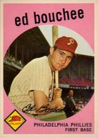 1959 Topps #39 Ed Bouchee Baseball Card
