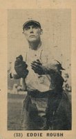 1927 York Caramel Type 1 #53 Eddie Roush Baseball Card