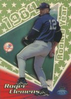 1999 Topps Tek Gold #45B Roger Clemens Pattern 11 Baseball Card