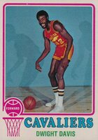 1973 Topps #104 Dwight Davis Basketball Card