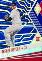 2018 Panini Chronicles Phoenix #22 Rafael Devers Blue Baseball Card
