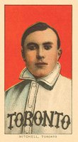 1909 White Borders Ghosts, Miscuts, Proofs, Blank Backs & Oddities #338 Fred Mitchell Toronto Baseball Card